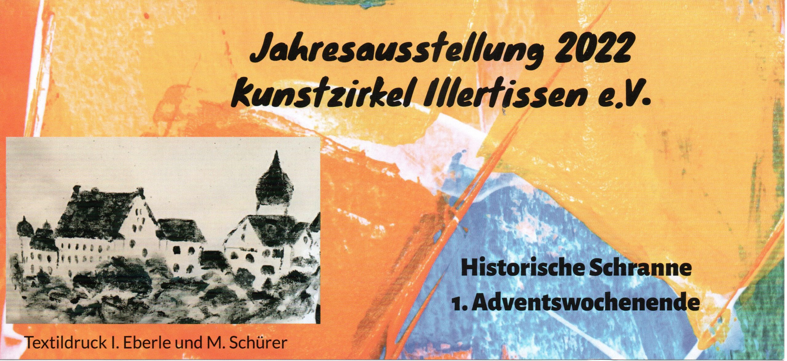Jahresausstellung2022 Vorderseite